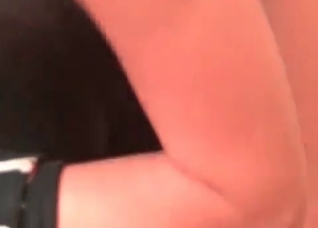 Stunning doggy is being face-fucked