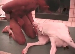 Cute young doggy and a hardcore whore
