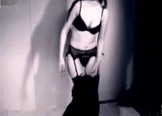 Dark dog enjoys a horny as fuck beauty