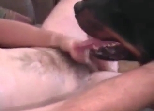 Awesome dirty sex with a doggy