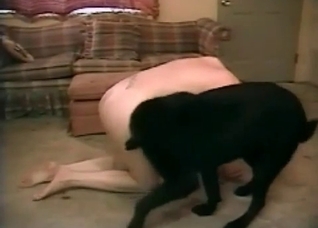Asshole penetration in the bestial scene