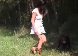 Awesome animal porn in the bedroom