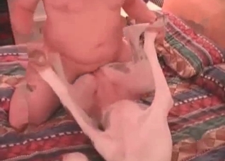 Awesome sex with a cute doggy