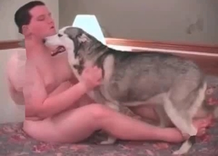 Awesome anal sex with a horny doggy