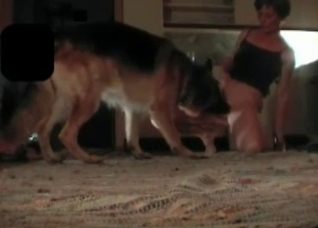 Shepherd is fucking with a dirty slut