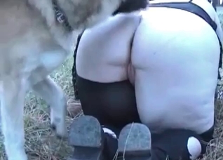 Filthy porn action with a doggy