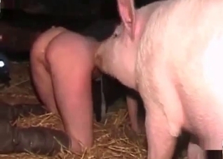 Filthy as fuck amateur bestiality