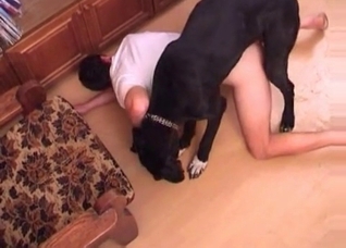 Anal sex with a filthy as fuck doggy