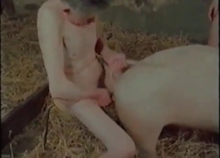 Nice anal action at the old farm