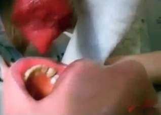 Sweet dick of a juicy young puppy