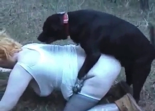 Filthy porn action with a doggy